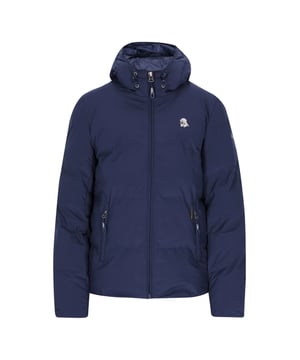 Dit jack met capuchon is ideaal voor koude dagen en heeft een volledige ritssluiting aan de voorkant en een geïsoleerd ontwerp voor maximale warmte. Met twee zakken met ritssluiting in de taille en verstelbare trekkoorden bij de capuchon biedt hij zowel stijl als functionaliteit. De hoge kraag biedt extra bescherming, waardoor hij perfect is voor avonturen bij koud weer.  winterjas