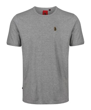 This wardrobe essential crew neck t-shirt from LUKE is crafted from pure cotton jersey and features a soft rib crew neck. It is complete with the brands iconic lion head embroidery on the left chest.