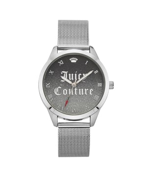 Juicy Couture Watch JC/1279BKSV
Genero: Mujer
Color principal: Plateado
mecanismo de relojeria: Cuarzo (bateria)
formato de la visualizacion: Analogico
La resistencia al agua: 0 ATM
Cierre del reloj: Hebilla plegable
Funciona: No hay ninguna funcion extra
Color de la caja: Argent
material de la caja: Metal
ancho de la caja: 35
longitud de la caja: 35
reloj de ajuste: No hay engaste de gemas
Color del brazalete: Plata
material del brazalete: malla de acero inoxidable
el ancho de la cara: 16
circunferencia de la muneca: 21
entrega: Caja de relojes
Estilo: Moda
Altura de la carcasa: 8
Vidrio: Vidrio mineral
color de la esfera: Gris
Reserva de energia: No automatico
Bezel: Ninguno