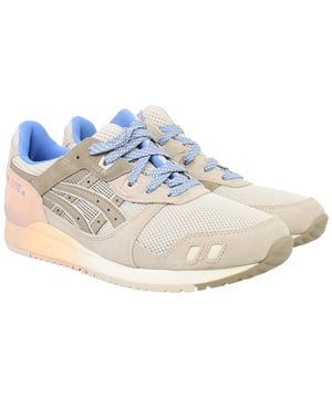 The Asics Gel-Lyte III OG Men's Beige Trainers are a timeless classic that blend retro design with modern comfort. With their signature split-tongue design and premium materials, these trainers are ideal for those who appreciate vintage style and everyday wearability.
Â 
Key Features:
Split-Tongue Design: 

A hallmark of the Gel-Lyte III, providing a unique, secure fit that reduces tongue movement for enhanced comfort.


GELÂ® Technology Cushioning: 

Strategically placed in the midsole to absorb shock and provide lasting comfort during extended wear.


Premium Materials: 

Constructed with a combination of suede and breathable mesh, offering durability and a sophisticated aesthetic.


Retro-Inspired Silhouette: 

Features design elements from the original 1990s release, making it a versatile choice for casual or sporty outfits.


Padded Collar and Tongue: 

Enhances support and comfort for all-day wear.


Durable Rubber Outsole: 

Ensures excellent grip and long-lasting performance across a variety of surfaces.


Neutral Beige Colorway: 

A versatile and stylish shade that pairs effortlessly with a wide range of wardrobe options.


Lightweight Construction: 

Keeps your feet comfortable and supported throughout the day.


Â 
The Asics Gel-Lyte III OG Men's Beige Trainers are the perfect combination of retro charm and modern comfort, making them a standout choice for sneaker enthusiasts and those looking for a stylish yet functional everyday trainer.
