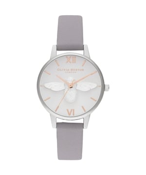 Olivia Burton OB16AM163 - Damenuhr Quarz aus Edelstahl• Material: Edelstahl• Glas: Mineral• Armband: Kunstleder• Farbe: Rosegold• Wasserbeständigkeit: 10 m (1 ATM)• Gehäusegröße: 30 mm