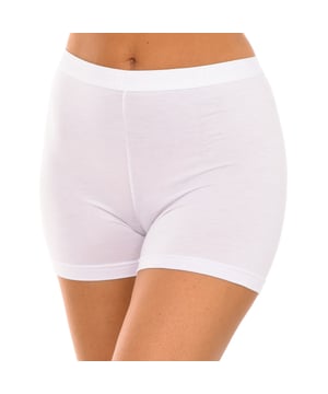 Q-EN Shorts aus Mikrofaser.
 Ränder an den Konturen.
 Elastischer und atmungsaktiver Stoff.
 Passende sichtbare Nähte mit Markennamen an der Taille.
 Zusammensetzung: 95% Bambus, 5% Elastan
 Pflege:
Waschen bei max. 30º Temperatur.
 - Kein Bleichmittel verwenden.
 - Keinen Trockner verwenden.
 - Nicht bügeln.
 - Nicht chemisch reinigen.