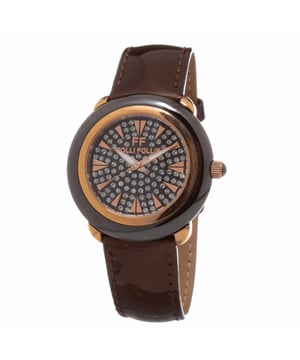 Folli Follie WF1R027SSB - Damenuhr Quarz aus Edelstahl• Material: Edelstahl• Glas: Mineral• Armband: Leder• Farbe: Grau Pink Gold• Wasserbeständigkeit: 50 m (5 ATM)• Gehäusegröße: 40 mm