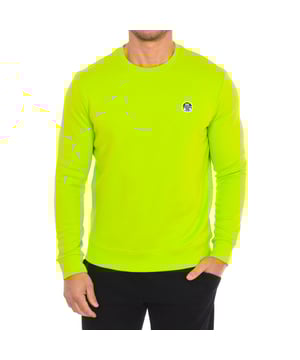 Sweatshirt North Sails.
 Ribbed crew neck.
 Brand logo on the front side.
 Ribbed cuffs and waistband.
 Seams seen in tone.
 Composition: 80% Cotton, 20% Polyester
 Care:
Wash at maximum temperature 30º.
 Iron at low temperature.
 Do not use bleach.
 Do not use dryer.
 Do not dry clean.