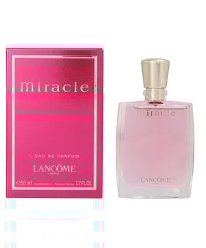 Lancome design house launched Miracle in 2000 as a contemporary selfempowered beautiful and ethereal perfume with a delicate heart note. Miracle notes consist of ginger pepper magnolia lychee iris musk and ambers to create a unique mature fragrance.