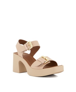 The 70s-inspired platform sandal remains one of the season's biggest trends, and Jenies is the epitome of the style. Crafted from the finest material, the upper of this square-toed silhouette culminates in two wide straps that are fastened securely with buckles, ensuring the ideal fit. Finished with our signature branding and a lined footbed for added comfort, this easy-to-wear style will pair perfectly with any warm-weather wardrobes.