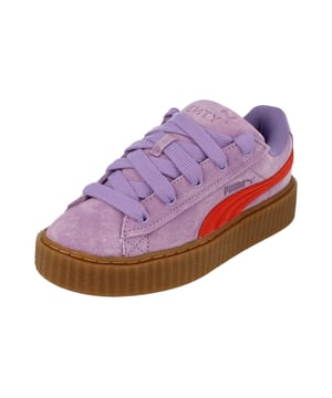 Puma Creeper Phatty Trainers 396403   - Lavender Alert Burnt Red 03