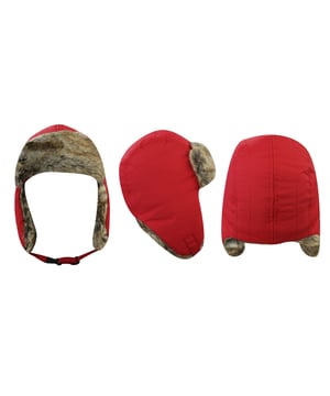 Timberland Unisex aislado Trapper Hat Rojo Invierno J1825 625 A162D
