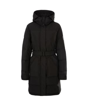 Fabric: DLX. Design: Badge, Quilted. Cuff: Fitted. Neckline: Hooded, Standing Collar. Sleeve-Type: Long-Sleeved. Length: Longline. Pockets: 2 Side Pockets, Zip. Fastening: Full Zip.