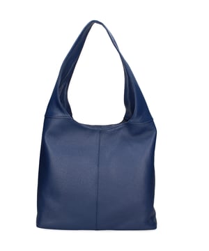 Damen-Umhängetasche mit zwei Fächern aus echtem Dollar-Leder. Ausgestattet mit nicht abnehmbarer Clutch. Italienisches handgefertigtes Produkt. Hergestellt in Italien