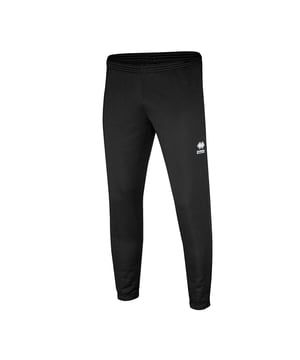 Kleur: Zwart 00120 Taille: Elastisch Details: Maximale ventilatie en ademend vermogen, elastische onderkant bij de enkels om het draagcomfort te vergemakkelijken, elastische taille met verstelbare veters, zijzakken Sluiting: Trekkoord in de taille Lengte: Lang Pasvorm: Normaal Gebruik: Sportieve activiteit, vrije tijd