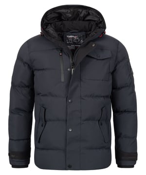 GEO NORWAY HERREN Winter STEPPJACKE H-357 – Elegante Wärme für den Winter Tauche ein in die Welt von Komfort und Stil mit unserer GEO NORWAY HERREN Winter STEPPJACKE H-357. Diese Jacke ist nicht nur ein Schutzschild gegen die Kälte, sondern auch ein modisches Statement, das deinen Winter-Look perfektioniert.  Elegante Wärme für kalte Tage:  Die GEO NORWAY HERREN Winter STEPPJACKE H-357 vereint Funktionalität mit zeitlosem Design. Das hochwertige Steppmuster verleiht der Jacke nicht nur eine luxuriöse Optik, sondern sorgt auch für eine gleichmäßige Wärmeverteilung. Diese Jacke ist wie eine umarmende Decke, die dich durch die kühlen Tage begleitet.  Robust und Stilvoll:  Diese Winterjacke ist nicht nur ein Modeaccessoire, sondern auch ein Begleiter für aktive Männer. Das strapazierfähige Material trotzt den winterlichen Bedingungen, während der Schnitt gleichzeitig eine maskuline Silhouette betont. Die GEO NORWAY HERREN Winter STEPPJACKE H-357 ist der perfekte Mix aus Robustheit und Stil.  Funktionale Details für den Alltag:  Die praktischen Details machen diese Jacke zu einem Must-Have im Winter. Zahlreiche Taschen bieten nicht nur Stauraum für deine Essentials, sondern auch eine durchdachte Optik. Der hochabschließende Kragen schützt vor Wind, während die verstellbaren Bündchen eine individuelle Passform gewährleisten. Diese Jacke ist nicht nur stylisch, sondern auch funktional.