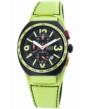 Relojes de lujo: reloj negro de verano para hombres Montres Avio.