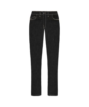 Emporio Armani Womens Fit Fit Black Gold Jeans 6Z2J28 2D0VZ 0005