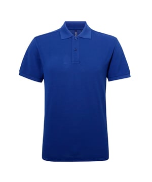 Classic fit polo shirt. Ribbed knit collar and sleeve cuffs. Twin needle stitching on hem. Two self coloured buttons on placket. Machine washable. Moisture wicking fabric helps to regulate body temperature. Fabric: 65% Polyester, 35% Cotton. Size (Chest): S 37, M 40, L 42, XL 44, 2XL 47, 3XL 49, 4XL 51, 5XL 53.