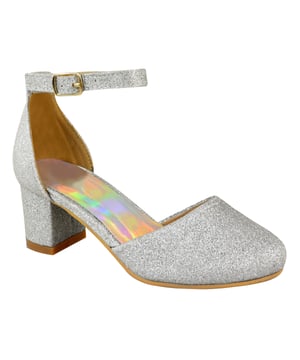 These fabulous heel sandals feature close toe and ankle strap that add the perfect amount of sparkle to your outfits. The shoe's platform is not only beautiful but is great to give you that little extra height you desire. These high heels add the perfect amount of sparkle and glamour to your outfit.