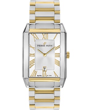 Pierre Petit: Reloj plateado Serie Paris para mujer