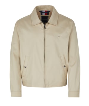 97% algodón, 3% elastano; chaqueta Tommy Hilfiger; Modelo: MW0MW12226 AEQ; Mano de obra de alta calidad; cuello clásico; Cremallera; Dos bolsillos delanteros; Detalles del logo de Tommy Hilfiger