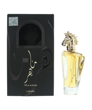 Maahir by Lattafa is a Amber Floral fragrance for women and men launched in 2020. Top notes are packed with fruit Red Berries, Peach and Bergamot. Middle notes consist of a floral bouquette of jasmine, Peony and Red Lily. Base notes are Sandalwood, Musk and Vanilla Flower. An opulent taste of the middle east