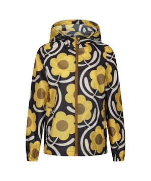 100% Polyester. Voering: Ongevoerd. Ontwerp: All-over Print, Appelbloesem, Bloemig. Stoftechnologie: Ademend, DWR Finish, Isolite 5000, Lichtgewicht, Waterdicht. Halslijn: Kapitein. Mouwtype: Met lange mouwen. Packaway, getapete naad. Kap Kenmerken: Verstelbaar, Op de kap gegroeid, Schokkoord. Zakken: 2 onderste zakken, haak en lus. Bevestiging: Volledige ritssluiting. 5000g/m²/24hrs. 8 UK: 32 in. 10 VK: 34 in. 12 VK: 36 in. 14 VK: 38 in. 20 VK: 45 in. 18 VK: 43 in. 16 VK: 40 in.