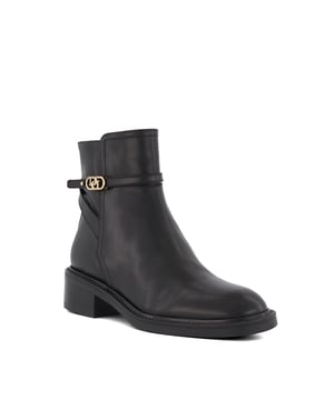 Tommy hilfiger signature tape buckle biker boots sale
