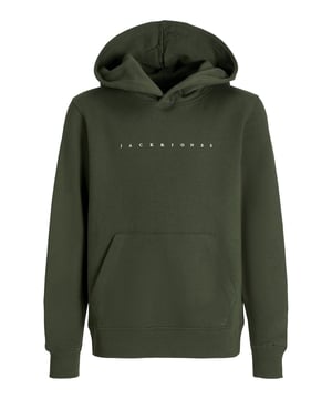 
Maak kennis met de stoere en duurzame donkergroene sweater voor jongens van het bekende merk Jack en Jones Kids . Deze trui is niet alleen stijlvol en comfortabel, maar ook nog eens gemaakt van hoogwaardige materialen met oog voor het milieu.en#10;en#10;Deze trendy sweater is gemaakt van 50% biologisch katoen, direct van de boerderij, en 30% gerecycled polyester. Dit zorgt voor een unieke blend van materialen die zowel zacht als duurzaamheid bieden. De overgebleven 20% katoen maakt de sweater extra comfortabel en ademend voor dagelijks gebruik.en#10;en#10;De sweater heeft een donkergroene kleur die gemakkelijk te combineren is met verschillende outfits. Of het nu voor een casual dag op school is of een middag buitenspelen, deze sweater is altijd een goede keuze. De trui heeft een normale pasvorm en lange mouwen, dus hij zal zowel jongere als oudere jongens perfect passen.en#10;en#10;Wacht niet langer, voeg deze trendy en duurzame sweater van Jack en Jones Kids toe aan de garderobe van jouw zoon en laat hem stralen in stijl en comfort. Bestel hem nu  en profiteer van onze snelle levering en uitstekende service.