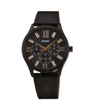 Orient Watch FSW02001B0
Genre: Femmes
Couleur principale: Noir
Mouvement d'horlogerie: Quartz (pile)
format d'affichage: Analogue
etancheite: 5 ATM
Fermeture: Boucle d'epingle
fonctionalites: Affichage du jour et de la date
couleur de la caisse: Noir
Materiau du chassis: Acier inoxydable
largeur du boitier: 35
Largeur du logement: 35
la Garniture: Pas de garnissage
Couleur du bracelet: Noir
Materiau des bracelets: Cuir
attache-bracelet: 18
Tour de poignet: 195
volume de livraison: Boite de montre
Style: Mode
hauteur du boitier: 9
Verre: Verre mineral
Couleur du cadran: Noir
reserve d'energie: Pas d'automatique
Bezel: Aucun