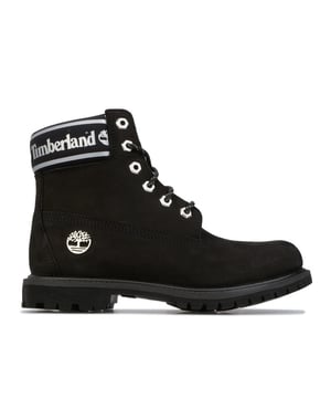 Boots Timberland 6 Inch Premium Waterproof pour femme en noir.<BR><BR>- Tige en cuir. <BR> - Fabriqué en cuir Helcor® imperméable de première qualité. <BR> - Fermeture à lacets. <BR> - Logo en relief. <BR> - Tige en acier pour le soutien de la voûte plantaire. <BR> - Col légèrement rembourré. <BR> - Matériel antirouille. <BR> - Semelle intercalaire absorbant les chocs. <BR> - Semelle extérieure à crampons en caoutchouc. <BR> - Tige en cuir et textile, doublure textile, semelle synthétique.