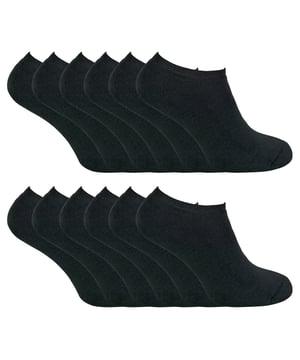Het beste van de winter is dat je je warm inpakt, maar soms heb je een paar warme sneakersokken nodig. Daarom zijn onze thermo sneakersokken zo handig, ze bieden de warmte van gewone thermo sokken, maar dan in een veelzijdige en comfortabele lage lengte. Deze sokken hebben veel geweldige eigenschappen die ze extra comfortabel maken en geweldig voor de koud weer. Zoals dat ze van binnen zijn geborsteld voor betere isolatie, waardoor de warmte dichter bij de voet blijft. Ze zijn ook gewatteerd voor meer comfort tijdens het dragen, samen met hun boogband voor een stevige pasvorm en verbeterd comfort. Deze sokken hebben een niet-bindende honingraatbovenkant die niet in de enkel graaft, samen met mesh ventilatieopeningen panelen door het breiwerk van de sokken voor ademend vermogen. Ze hebben ook een gladde teennaad om irritatie te voorkomen. Deze sokken hebben een uitstekende prijs-kwaliteitverhouding omdat ze worden geleverd in een voordeelpakket van 12 paar en verkrijgbaar zijn in herenmaat 39-45 EU. Er zijn 4 kleuren beschikbaar, waaronder zwart, marineblauw, grijs en wit. Ze zijn gemaakt van: 84% acryl, 14% polyamide, 2% elastaan ​​en zijn machinewasbaar.