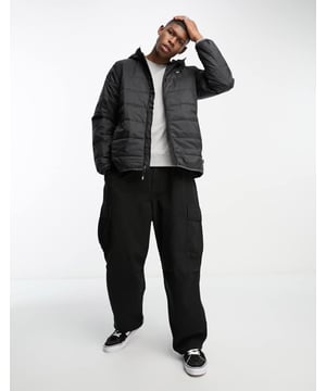 Jackets & Coats by Vans Jacket upgrade: check Fixed hood Zip fastening Logo patch to chest Side pockets Regular fitSold By: Asos