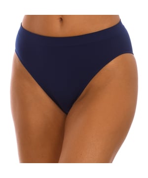 Braguita de la marca Intimidea.
Color Azul marino
Cintura ultraplana.
Material antideslizante.
Efecto invisible y de mantenimiento de la forma.
Tejido transpirable.
Costuras planas y vistas a tono.

Composición:  86% Poliamida, 14% Elastano

-Lavar a temperatura maxima 30º.
-No usar lejía.
-No usar secadora.
-No usar plancha.
-No lavar en seco.