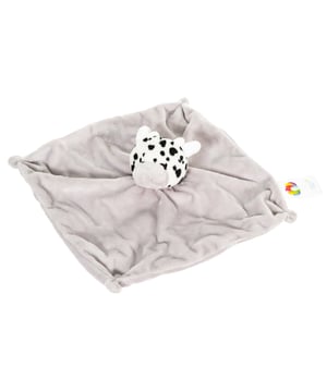 DouDou by Baquita Le Petit Garçon.
 A cuddle companion, exquisitely soft and adorable.
 The materials used are so elegant and soft, they are a visual and tactile pleasure.
 Measures: 24 x 24 cm.
 Composition: 100% cotton
 Care:
- Wash maximum at 40ºC.
 - Do not iron.
 - It is not allowed to use a dryer.
 - Do not use bleach.
 - Does not support dry cleaning.