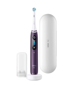 Professional-clean toothbrush with A.I technology


Micro-vibrating bristles give a professional-clean feeling
Track your brushing with A.I and app connectivity
Pressure control feature protects your gums
Six brushing modes and an interactive display
Recharges in 3 hours with magnetic charging base
Brush twice daily to the 2-minute timer


The Oral-B iO8 Electric Toothbrush is the brand's smartest toothbrush yet. Combining the dentist-inspired round brush head with gentle micro-vibrations, you'll enjoy that professional clean feeling and have 100% healthier gums in just one week.
See how well you're cleaning your teeth and be guided through your routine each time you brush. Revolutionary artificial intelligence 3D teeth tracking and the Oral-B app sync up so you can see where (or where you're not) cleaning.
The interactive colour display lets you choose from 6 brushing modes for a completely personalised brushing experience. Plus it's friendly smile greets you and lets you know if you're doing a good job.


Oral-B iO8 Electric Toothbrush
Magnetic Charging Base
Oral-B Ultimate Clean Toothbrush Head
Travel Case
Travel Refill Holder


 READ MORE 


Why it works
With the Oral-B iO8 Electric Toothbrush you'll achieve your best clean yet. The brand have combined the iconic dentist-inspired round brush head with innovative technologies that effectively clean your teeth and let you track your brushing progress.
Magnetic iO technology directs cleaning energy to every single bristle to effectively remove more plaque than a manual toothbrush. Paired with gentle micro-vibrations and an oscillating action that reaches even hard to reach areas, you're equipped with everything you need for a dentist-clean feeling every time.







it's as simple as
Step 1: Connect your toothbrush to the Oral-B app.
Step 2: Apply toothpaste to the toothbrush head.
Step 3: Use the interactive display to select a brushing mode.
Step 4: Brush for the duration of the 2-minute timer.
Step 5: Power off and rinse under water.




make it personal
Choose from six brushing modes  daily clean, sensitive, super sensitive, gum care, intense, and whiten  which can be chosen from on the interactive display.
The display also monitors charging progress, shows the 2-minute timer and gives you positive encouragement while you brush.
Recharge your toothbrush effortlessly with the magnetic charging base. It takes just 3 hours to fully recharge so you'll be all powered up in no time for your next toothbrushing.







Discover more

Oral-B iO8 Electric Toothbrush
