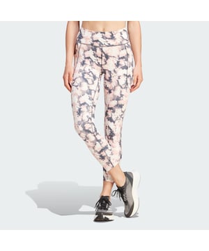You spend time every day getting your run in — why not look great doing it? These adidas tights are just right for your everyday run, with their tight, supportive fit. The constant legging pull-up struggle will be a thing of the past, thanks to the drawcord on the elastic waist. Sleek Adiform fabric makes them soft to the touch and super comfortable, from that first stride to the last step. Moisture-absorbing AEROREADY keeps you dry, and the leg pockets and phone pocket offer plenty of space for your run essentials.Made with a series of recycled materials, and at least 70% recycled content, this product represents just one of adidas' solutions to help end plastic waste.  -