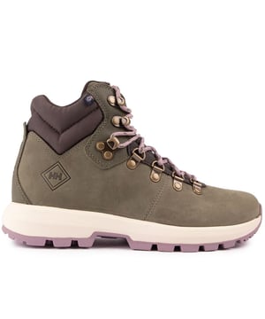 Een uniek. casual. erfgoed alpine laars. De Helly Hansen Coastal Hiker-laars heeft een rijk waterdicht bovenwerk van nubuckleer, geaccentueerd door metalen wandelhardware. De antimicrobiële behandeling en een comfortabel gevoel. goed gedempte tussenzool zorgt voor veel comfort en frisheid. terwijl een goed ingedeelde rubberen buitenzool alle tractie biedt die nodig is in de bergen of in de stad. De OrthoLite® Eco™. 100% gerecyclede voering. 30% gerecycled rubber en 100% gerecycled polyester strobel. maken deze wandelaar tot een zeer duurzaam basisproduct.