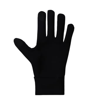 The Castore Logo Men's Performance Gloves are expertly crafted to combine functionality, comfort, and sleek style. Whether you're training outdoors, running, or navigating cold weather, these gloves provide optimal performance and protection.
Â 
Key Features:
Manufacturer Colour:

Black


High-Performance Fabric: 

Made from lightweight, breathable, and moisture-wicking material that keeps your hands warm without overheating.


Touchscreen Compatibility: 

Specially designed fingertips on the thumb and index finger allow for easy use of smartphones and other devices.


Ergonomic Fit: 

Designed to contour to your hands for a snug, comfortable fit, enabling full dexterity and movement.


Silicone Grip Detail: 

Strategically placed silicone patterns on the palms and fingers enhance grip for secure handling of equipment or everyday items.


Castore Branding: 

Features the iconic Castore logo for a stylish and professional look.


Durable Construction: 

Built to withstand regular wear and retain its quality over time.


Lightweight and Packable: 

Compact design makes them easy to carry when not in use.


Â 
The Castore Logo Men's Performance Gloves are a perfect blend of practicality and style, ensuring your hands stay protected and functional during any activity.