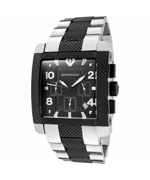 Emporio Armani AR5842 - Reloj para hombre cuarzo acero inoxidable• material: acero inoxidable• cristal: minèral• pulsera: acero inoxidable• correa: plata negro• resistencia al agua: 50 m (5 ATM)• tamaño de la caja: 40 mm