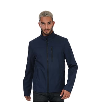 Herren Geox Ottaya Jacke in blau.- Hoher Halsausschnitt.- Reißverschluss.- Zwei Taschen mit verdecktem Knopf und eine Brusttasche mit sichtbarem Reißverschluss.- Ausgestattet mit unserem exklusiven Geox-patentierten atmungsaktiven System.- Schmale Passform.- 100% Polyester. - Ref: M1223KT50F4497