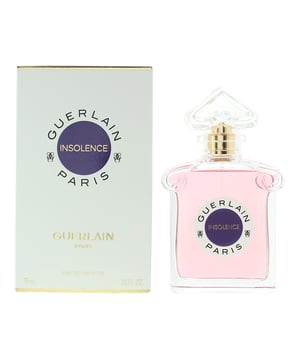 Insolence Eau de Toilette is a floral fruity fragrance for women which was launched in 2007 by Guerlain. The fragrance contains notes of Violet, Iris, Red Berries and Orange Blossom. The notes combine to create something that is pretty, dainty, light, powdery, sweet, clean and fresh. The scent is very much that of candied Violets and it stays around for a full day. This is suitable all year round, but certainly seems to express it's self the best in Spring and Autumn, rather than in Winter and Summer.