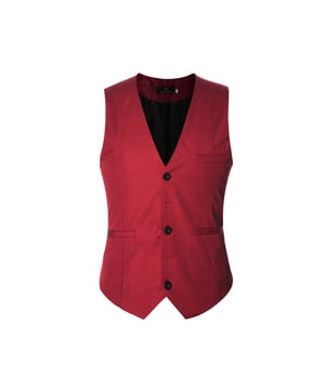 [Materialpflege] 98 % Polyester, 2 % Viskose. Chemische Reinigung empfohlen, Handwäsche möglich, jedoch mit kaltem Wasser. [Stildesign] Schmale Passform, Knopfverschluss, V-Ausschnitt, ärmellos, verstellbarer Riemengürtel. Komplett gefüttert mit exklusivem Futter. [HOCHWERTIGES MATERIAL] Diese Herrenweste ist hochwertig, weich, elastisch, waschbeständig und langlebig, von hoher Qualität, glatt und fusselt nicht so leicht. [ANLASS-LEBENSSTIL]: Diese Anzugweste mit 5 Knöpfen vorne eignet sich für formelle oder informelle Anlässe wie Hochzeitsbankette, Verabredungen, Arbeitspartys oder den Alltag für alle Jahreszeiten und kann mit Ihrem Hemd, Jackett, Anzug oder Smoking kombiniert werden, was Sie zu einem attraktiven Gentleman macht. [Paket] 1 * Weste