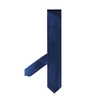 The Hackett London Satin Twill Solid Men's Blue Tie is a classic and versatile accessory designed to add a touch of elegance and sophistication to your formal attire. This solid blue tie is thoughtfully crafted with a satin twill finish for a polished look. Here are the key features of this exceptional blue tie:

 Premium Quality:  Crafted from high-quality fabric, this tie offers a luxurious and smooth texture. The satin twill finish adds a subtle sheen and a refined appearance.

 Solid Blue Color:  The tie is presented in a solid blue color, symbolizing versatility, elegance, and timeless style. Blue ties are a classic choice that complements a wide range of shirt and suit combinations.

 Twill Weave:  The satin twill weave creates a diagonal ribbed pattern on the tie's surface, enhancing its visual appeal and texture.

 Standard Tie Length:  This tie typically follows the standard length, allowing for easy tying of various knots, such as the Windsor, Half-Windsor, or Four-in-Hand, to suit your personal style and shirt collar type.

 Silk Lining:  The tie may include a silk lining on the backside, adding to its durability and structure.

 Versatile Width:  This tie typically follows a standard width, making it suitable for a variety of shirt collar styles and personal preferences.

 Hackett London Branding:  Look for discreet Hackett London branding, which may include a logo or emblem on the tie's lining, showcasing the authenticity and exclusivity of the brand.

 High-Quality Craftsmanship:  Hackett London is known for its commitment to quality craftsmanship, ensuring that this tie is well-made and designed to enhance your formal attire.
