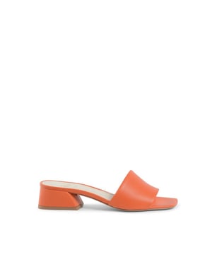 By: 19V69 Italia - Detail: NEPER NAPPA ARANCIO - Colour: Orange - Composition: 100% LEATHER - Sole: 100% LEATHER - Heel: 4 cm - Made: ITALY