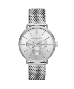 Michael Kors MK8677 - Damenuhr Quarz aus Edelstahl• Material: Edelstahl• Glas: Mineral• Armband: Edelstahl• Farbe: Silber• Wasserbeständigkeit: 50 m (5 ATM)• Gehäusegröße: 42 mm