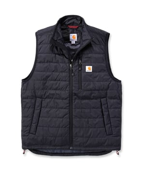 *Sizing Note* Carhartt are more generously sized, you may need to consider dropping down a size from your traditional workwear clothing.
1.75-ounce / 59 grams, 100% nylon Cordura shell. Nylon lining quilted to 100gram polyester insulation. Mock-neck collar. Left-chest map pocket. Two lower-front pockets. Two inside pockets; one with zipper closure and one with hook-and-loop closure. Lower pockets have hidden snap closure. Drawcord adjustable hem. Triple-stitched main seams. Drop tail.
