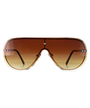 Las gafas de sol Guess Shield Womens Gold Brown Gradient GF0400 tienen una seductora silueta de escudo que añade un toque de glamour a cualquier conjunto. La montura, ligera pero resistente, está elaborada con una precisión meticulosa y adornada con el emblemático logotipo de Guess en las patillas, lo que la convierte en una marca de gusto refinado y calidad. Estas gafas de sol no son sólo una declaración de moda, sino que dan prioridad a la protección ocular, con lentes de alta calidad que ofrecen una excelente protección, garantizando tanto el estilo como la seguridad.
