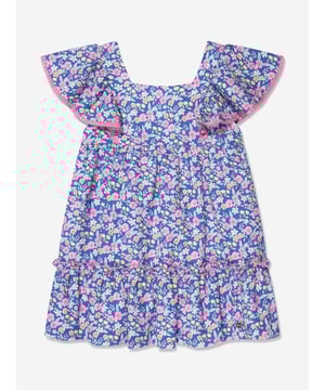 Introduce the Girls Floral Cotton Dress in Multicolour by Paz Rodriguez. A blend of style and comfort, this dress is the ideal wardrobe addition for Easter. Features include: Made in Spain: Showcases impeccable craftsmanship for durability and long-lasting wear. Trendy Design: The delightful, colourful print adds a playful and chic touch, making the dress a true standout.Supreme Comfort: Crafted using premium materials to provide ultimate comfort for your child's everyday adventures.Wardrobe Update: Revamp your girl's wardrobe with this Multicoloured Girls Floral Cotton Dress from the esteemed Paz Rodriguez. Order now for a stylish upgrade!