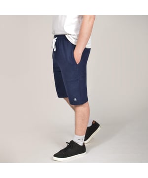 Soft Cotton Rich Fleece with Elasticated Drawstring Ribbed Waist Slant Front Pockets, Embroidered Penguin Logo Fit: Regular, Sizing: As expected