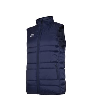 Außenmaterial (%): 100% Nylon. Füllung: Polyester. Design: Gesteppt, Gestapeltes Logo. Kontrastfarbener Reißverschluss. Aufgebügeltes Etikett, Wattiert. Taschenart: Zwei Seitentaschen, Reißverschluss. Ärmellos. Stehkragen.