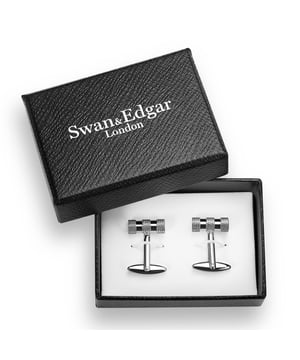 Luxury Swan & Edgar Cufflinks
"Height: 18mm
Width: 7mm
Weight: 7g
Finishing: IP Plated
Material- Copper"