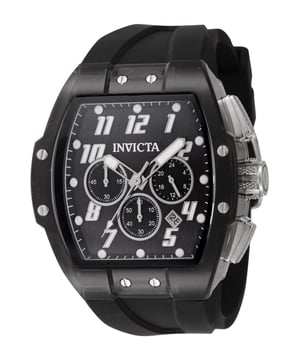 El Invicta 45480 tiene una caja de acero inoxidable de 47 millimetros con una esfera negro.
Esta modelo funciona con un movimiento de Cuarzo preciso.
Resistencia a la presión de aqua de 3 bares.
Este modelo es parte de la colección Invicta S1 Rally.

2 años de garantía Invicta.